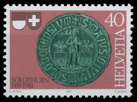 SCHWEIZ 1981 Nr 1204 postfrisch 66EC7A