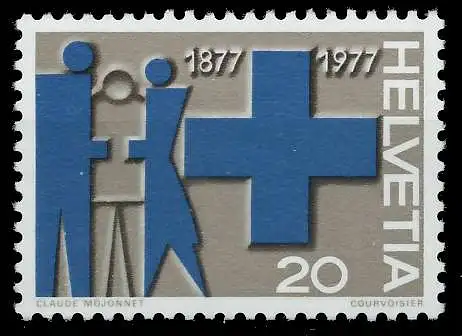 SCHWEIZ 1977 Nr 1087 postfrisch 66ED82