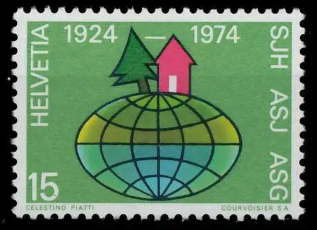 SCHWEIZ 1974 Nr 1017 postfrisch 66EEF2