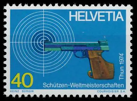 SCHWEIZ 1974 Nr 1019 postfrisch 66EEF6