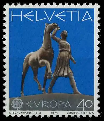 SCHWEIZ 1974 Nr 1030 postfrisch 66EF02