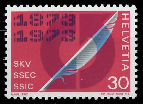 SCHWEIZ 1973 Nr 989 postfrisch 66EF16