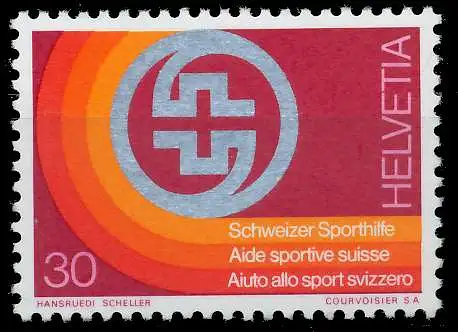 SCHWEIZ 1974 Nr 1040 postfrisch 66EF3A