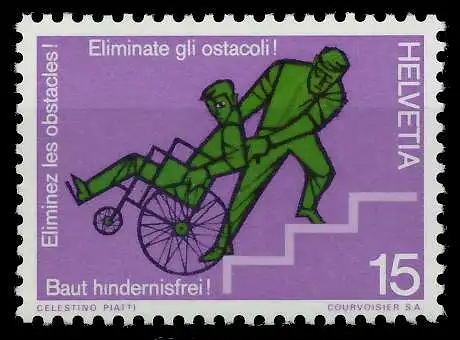 SCHWEIZ 1975 Nr 1058 postfrisch 66EFFE