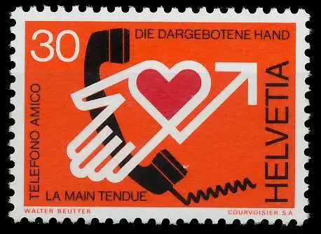 SCHWEIZ 1975 Nr 1059 postfrisch 66F002