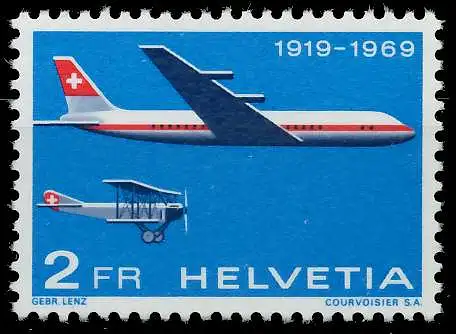 SCHWEIZ 1969 Nr 899 postfrisch 66F0E6