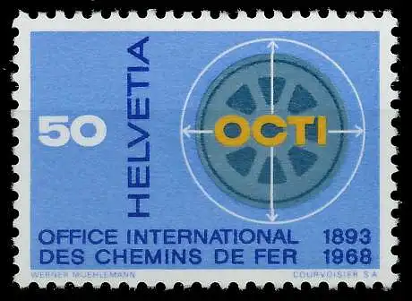 SCHWEIZ 1967 Nr 861 postfrisch 66F12E