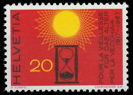 SCHWEIZ 1967 Nr 859 postfrisch 678FF6