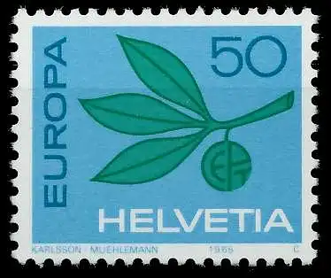 SCHWEIZ 1965 Nr 825 postfrisch 67902A
