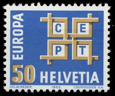 SCHWEIZ 1963 Nr 781 postfrisch 67903E