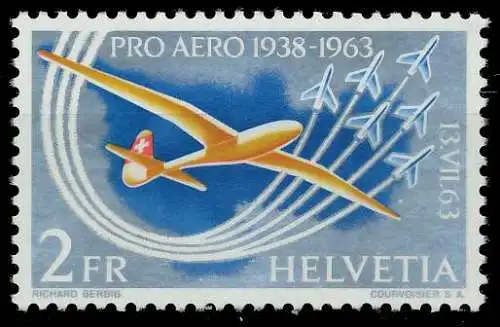 SCHWEIZ FLUGMARKEN Nr 780 postfrisch 67907E