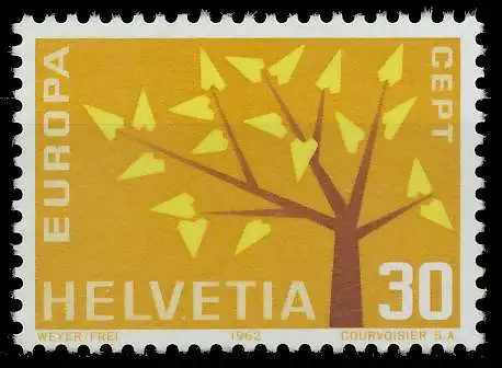 SCHWEIZ 1962 Nr 756 postfrisch 6790AA