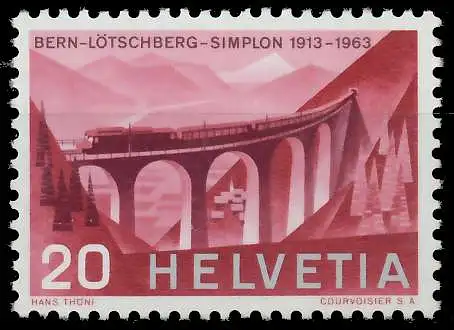 SCHWEIZ 1963 Nr 770 postfrisch 6790BA