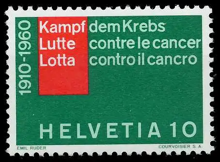 SCHWEIZ 1960 Nr 692 postfrisch 6790FA