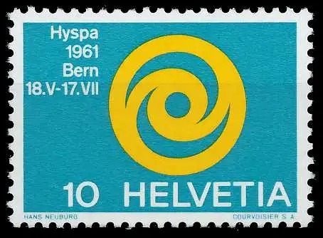 SCHWEIZ 1961 Nr 728 postfrisch 6790E6