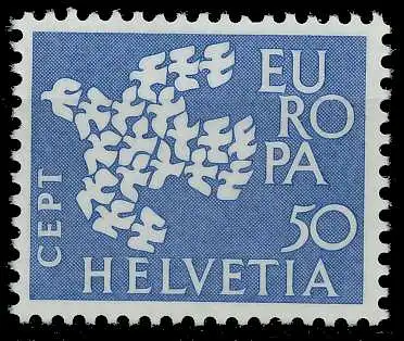SCHWEIZ 1961 Nr 737 postfrisch 6790DA