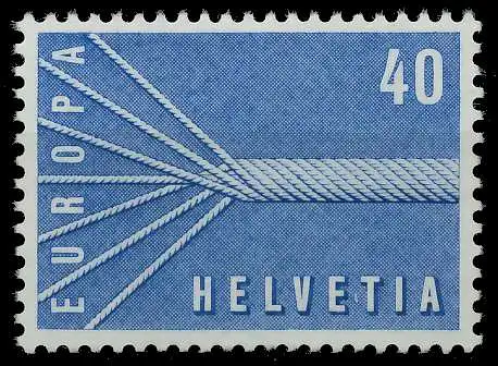 SCHWEIZ 1957 Nr 647 postfrisch 67929E