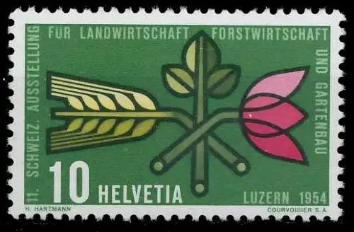 SCHWEIZ 1954 Nr 593 postfrisch 6792BA