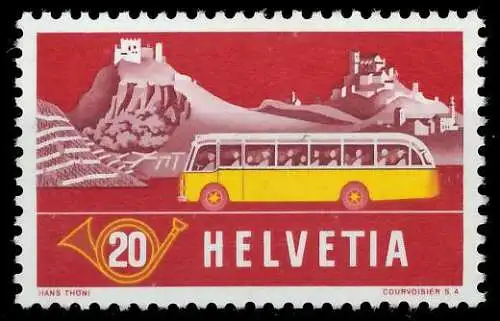 SCHWEIZ 1953 Nr 587 postfrisch 6792CA