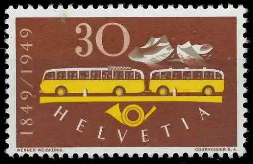 SCHWEIZ 1949 Nr 521 postfrisch 679316