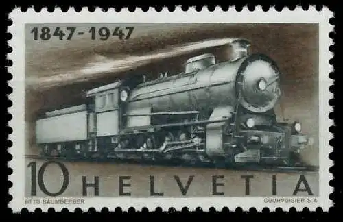 SCHWEIZ 1947 Nr 485b postfrisch 67933A