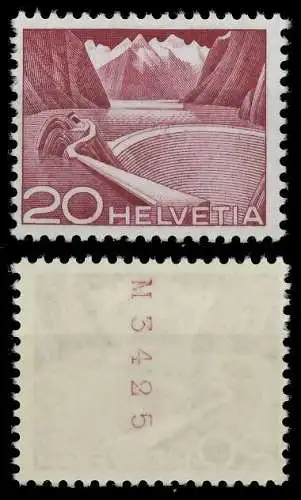 SCHWEIZ ROLLENMARKEN Nr 533IIIRI L-P postfrisch 6794CA