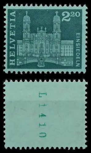 SCHWEIZ ROLLENMARKEN Nr 766R L-P postfrisch 67954A