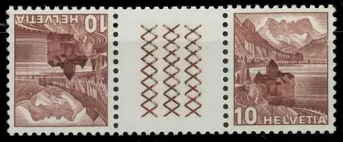 SCHWEIZ ZUSAMMENDRUCK Nr KZ13aE postfrisch 3ER STR 683812