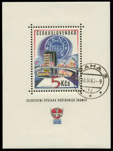 CSSR Block 25 zentrisch gestempelt S0460A6