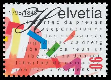 SCHWEIZ 1998 Nr 1634 postfrisch S2C45B6