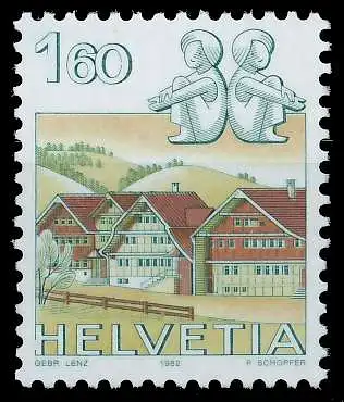 SCHWEIZ 1982 Nr 1231 postfrisch S2D3F66