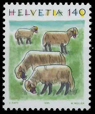 SCHWEIZ 1995 Nr 1565 postfrisch S2D3FDA