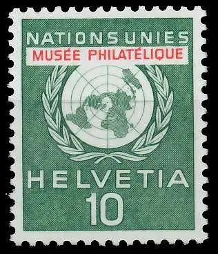 SCHWEIZ ÄMTER ONU Nr 34 postfrisch S2D4012