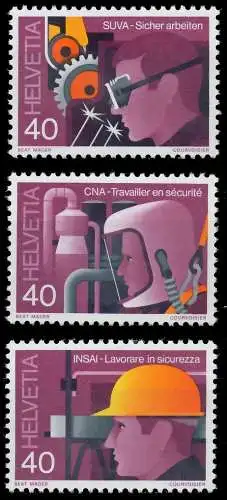 SCHWEIZ 1978 Nr 1134-1136 postfrisch S2D41C6