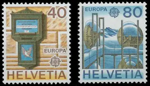 SCHWEIZ 1979 Nr 1154-1155 postfrisch S2D4212