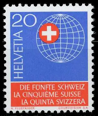 SCHWEIZ 1966 Nr 841 postfrisch S2D4466