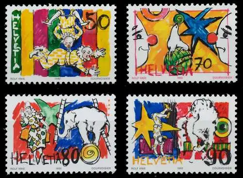 SCHWEIZ 1992 Nr 1478-1481 postfrisch S2D9EFE