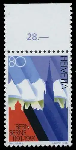 SCHWEIZ 1991 Nr 1443 postfrisch ORA 696FAE