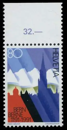 SCHWEIZ 1991 Nr 1443 postfrisch ORA 696FAA