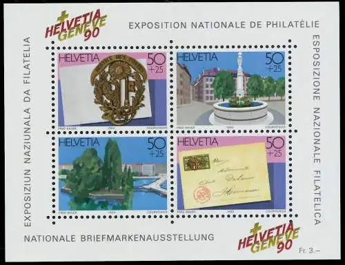 SCHWEIZ BLOCK KLEINBOGEN 1990-1999 Block 26 postfrisch S2D9F8E