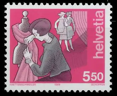 SCHWEIZ 1989 Nr 1403 postfrisch S2D9FCE