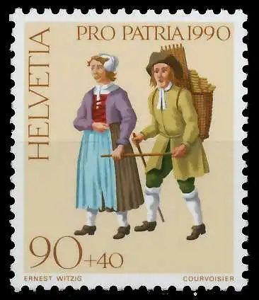 SCHWEIZ PRO PATRIA Nr 1420 postfrisch S2D9FA6