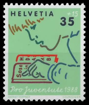 SCHWEIZ PRO JUVENTUTE Nr 1381 postfrisch S2DA026