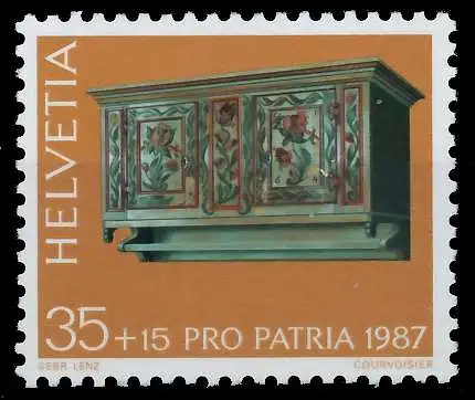 SCHWEIZ PRO PATRIA Nr 1345 postfrisch S2DA036