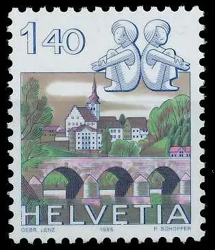 SCHWEIZ 1986 Nr 1314 postfrisch S2DA076