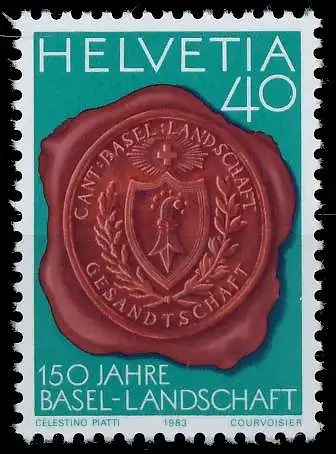 SCHWEIZ 1983 Nr 1255 postfrisch S2DA14E