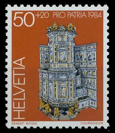 SCHWEIZ PRO PATRIA Nr 1273 postfrisch S2DA162