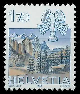 SCHWEIZ 1983 Nr 1242 postfrisch S2DA18E