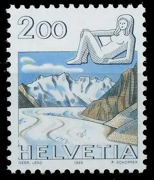 SCHWEIZ 1983 Nr 1244 postfrisch S2DA196