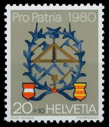 SCHWEIZ PRO PATRIA Nr 1176 postfrisch S2DA226